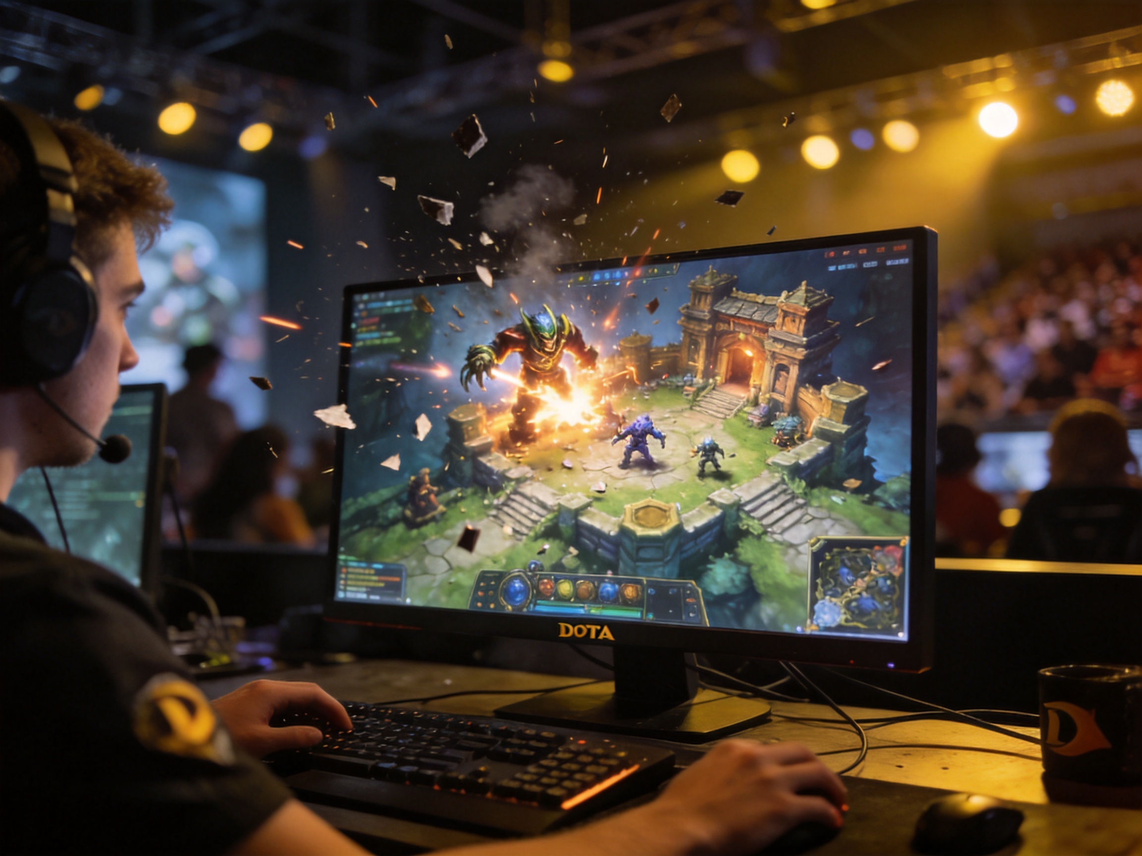 DOTA2巡回赛的拆基地精彩镜头官方集锦封面